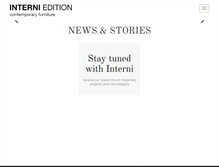 Tablet Screenshot of interni-edition.com